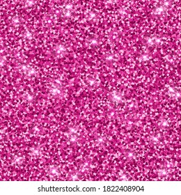 Pink, silver and white glitter texture vector with shine and glossy confetti