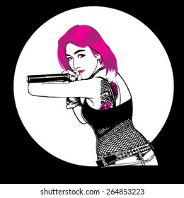 Pink singer