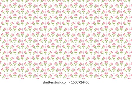 Pink Skunk Cabbage Flower Pattern Background