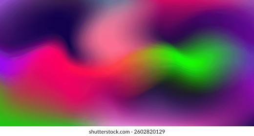 Pink - sky blue - purple - dark blue- green colour gradient minimal blurry and soft curve consept design background vector illustration. Modern Luxury,graphic,futuristic pattern. 