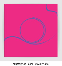 Diseño de fondo creativo y único en color rosa y cielo 