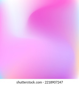 Pink Sky Dynamic Color Smooth Surface. Light Pastel Cold Vibrant Neon Gradient Background. Water Bright Liquid Colorful Multicolor Swirl Gradient Mesh. Wavy Vivid Blurred Curve Fluid Wallpaper.