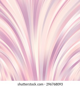 Pink smooth light lines background. Vector illustration