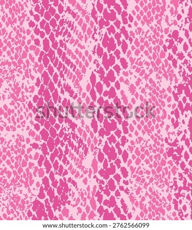 Pink Snake Skin Pattern Reptile Animal Print Background Abstract Python Texture
