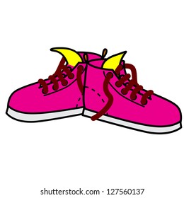 Pink Sneakers