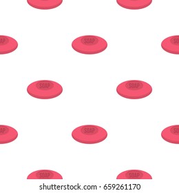 Pink soap pattern seamless for any design vector illustration
