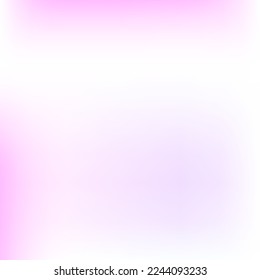 Pink Soft Color Vector Vibrant Gradient Background. White Liquid Fashion Trendy Bright Blurry Background. Watercolor Barbie Smooth Pastel Smooth Surface. Digital Empty Minimal Light Gradient Mesh.