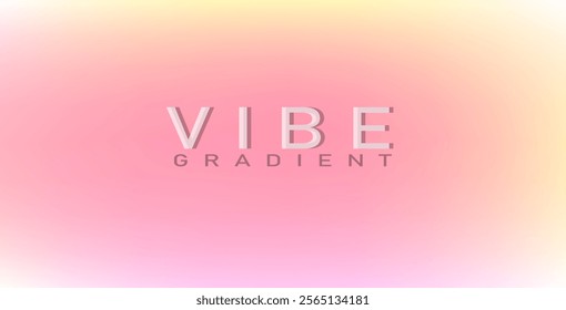 Pink soft minimal color gradient background , smooth transition of color. Vector.