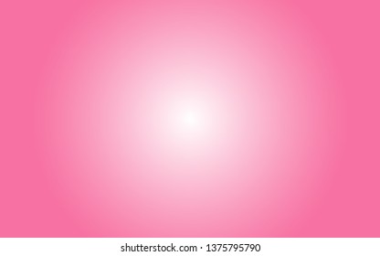 Pink soft pastel gradient vector background. Abstract illustration colorful blurred wallpaper for template, cover,website design,banner social media advertising.