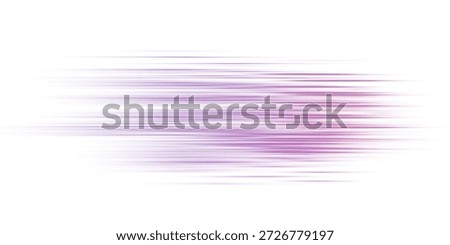 Pink speed rays, velocity light flow effect, on a white background, blue glow speed lines, colorful light trails, stripes. Abstract vector illustration.