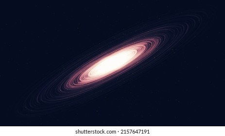 Pink Spiral Black hole on Galaxy background with Milky Way spiral,Universe and starry concept design,vector