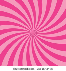 Pink Spiral Vector Background Template