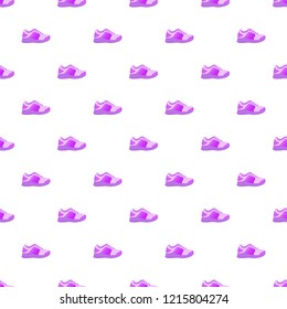 Pink sport shoe pattern seamless repeat background for any web design