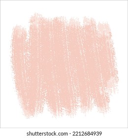 A pink spot of paint without a background. Vector brushstroke for backgrounds and other designs.