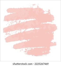 A pink spot of paint without a background. Vector brushstroke for backgrounds and other designs.