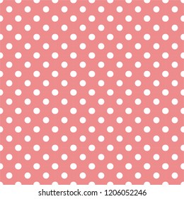 pink spotted seamless patterns