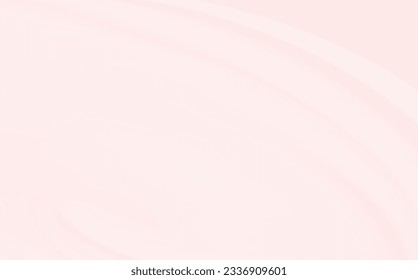 Pink spreading texture of cream, ice cream or icing. Light background of strawberry dessert, jelly or confectionery cream.