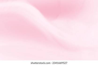 Pink spreading texture of cream, ice cream or icing. Light background of strawberry dessert, jelly or confectionery cream.