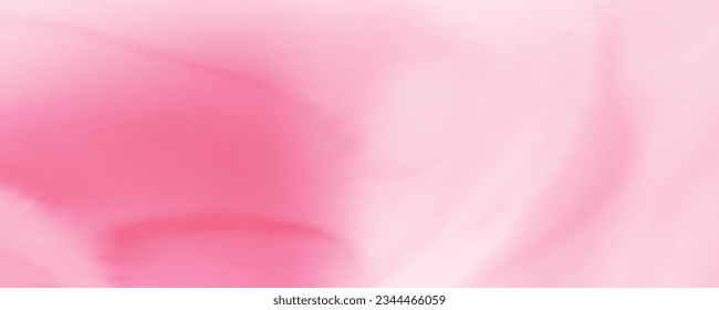 Pink spreading texture of cream, ice cream or icing. Light background of strawberry dessert, jelly or confectionery cream.