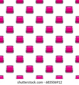 Pink square button pattern