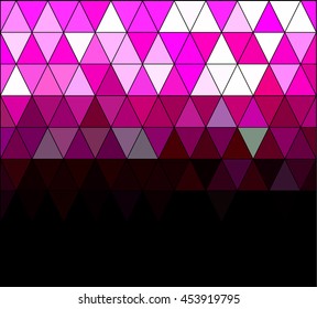 Pink Square Grid Mosaic Background, Creative Design Templates