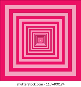 Pink square illusion