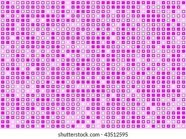 Pink squared pattern