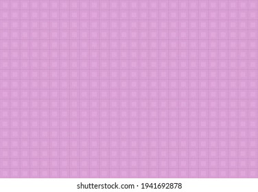 Pink squares background. Mosaic tiles pattern. Seamless vector illustration.