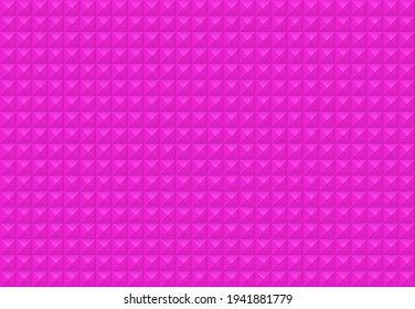 Pink squares background. Mosaic tiles pattern. Seamless vector illustration.