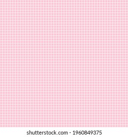 Pink squares background. Mosaic tiles. Seamless vector illustration.
