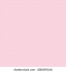 Pink squares background. Mosaic tiles. Seamless vector illustration.