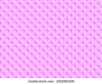Pink squares background. Mosaic tiles. Seamless vector illustration.