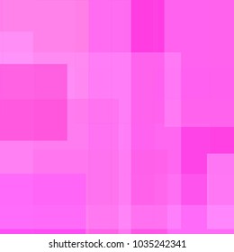 Pink squares mosaic background, creative design template, abstract colorful pink geometric pattern, vector illustration