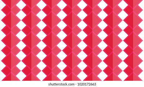Pink Squares Vector Background.
