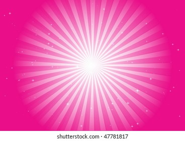 Pink star  blast