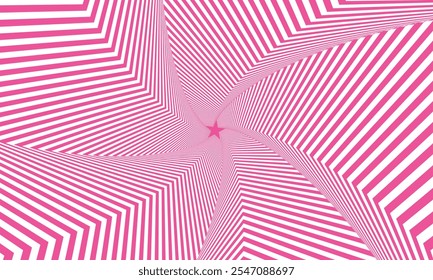 Pink star geometric background cute