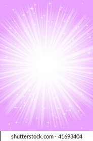 Pink starburst