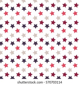 Pink stars background