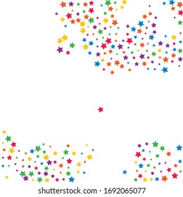 Pink Stars Modern. Blue Texture Wallpaper. Yellow Sparkling Isolated. Purple Starry Poster. Red Confetti Modern. Green Glitter Holiday. Summer Design. Party Space.