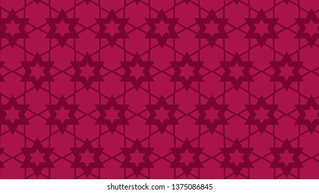 Pink Stars Pattern