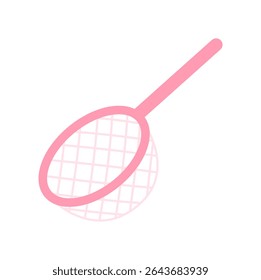 ilustração de estilo plano de filtro rosa