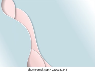 pink stripe background paper layer on light blue background,
modern background