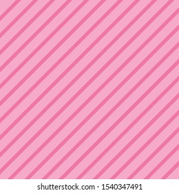 Pink stripe background vector, girly concept. 