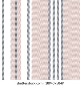 Pink stripe pattern. Herringbone textured seamless background in grey, light pink, white for blanket, throw, duvet cover, tablecloth, or other modern spring summer winter textile print.