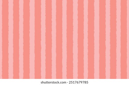 Pink stripe vintage background. Seamless  vector pattern