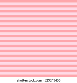 Pink Striped Background Horizontal Stripes Straight Stock Vector ...