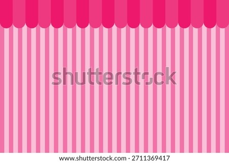 Pink striped background in soft and dark tones. Simple flat vector design suitable for cute shop themes, banners, packaging, or decorative layouts.