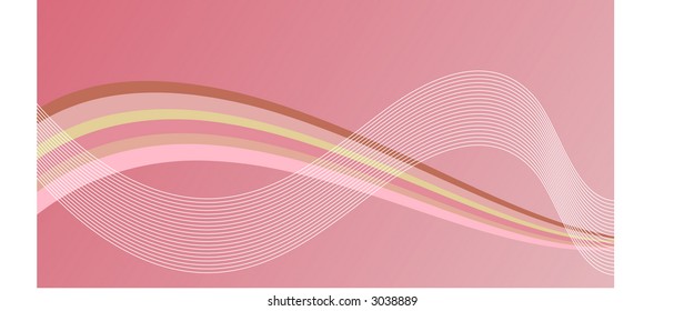 pink striped netting vector