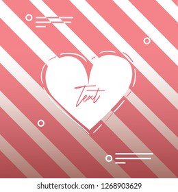 Pink stripes background