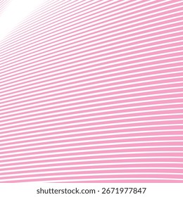 Las rayas rosadas alinean el diseño abstracto del fondo con la estética moderna mínima